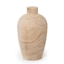 Load image into Gallery viewer, Paulownia Wood Large Vase