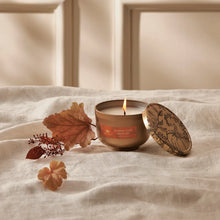Load image into Gallery viewer, Pumpkin Laurel Small Tin Candle