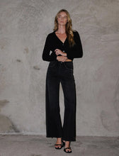 Load image into Gallery viewer, High Rise Studded Wide Leg
