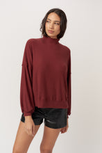 Load image into Gallery viewer, Becca Cozy Rib Funnel Neck Top
