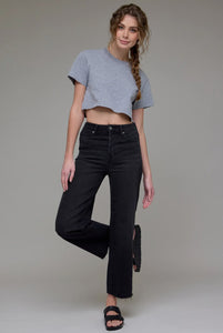 High Waist Wide Straight