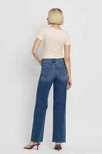 High Rise Full Length Loose Jeans