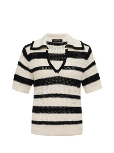 Knitted Collar Top