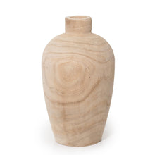 Load image into Gallery viewer, Paulownia Wood Large Vase
