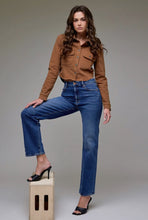Load image into Gallery viewer, High Rise Straight 31&quot; Inseam
