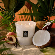 Load image into Gallery viewer, Tahitian Coconut Vanilla 3 Wick Hearth
