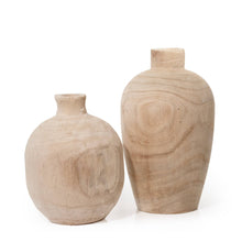 Load image into Gallery viewer, Paulownia Wood Large Vase
