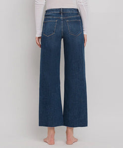 Mid Rise Wide Leg