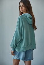 Load image into Gallery viewer, Cotton Drop Shoulder Hoodie
