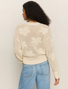 Flower Pop Open Stitch Jacket
