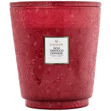 Load image into Gallery viewer, Goji Tarocco Orange 5 Wick Hearth
