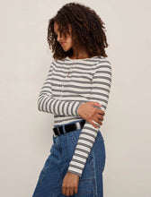 Load image into Gallery viewer, Button Front Ribbed Top
