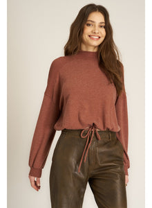 Veda Cozy Mock Neck