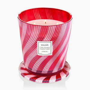 Crushed Candy Cane 5 Wick Hearth