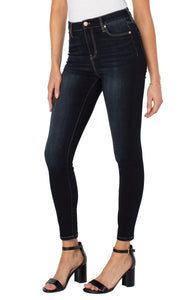 Abby High Rise Crop Skinny