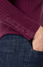 Load image into Gallery viewer, Long Sleeve Mock w/ Button Detail
